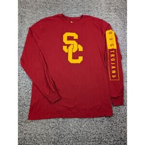 USC Trojans Shirt Adult 2XL Red University Southern California NCAA Graphic Tee